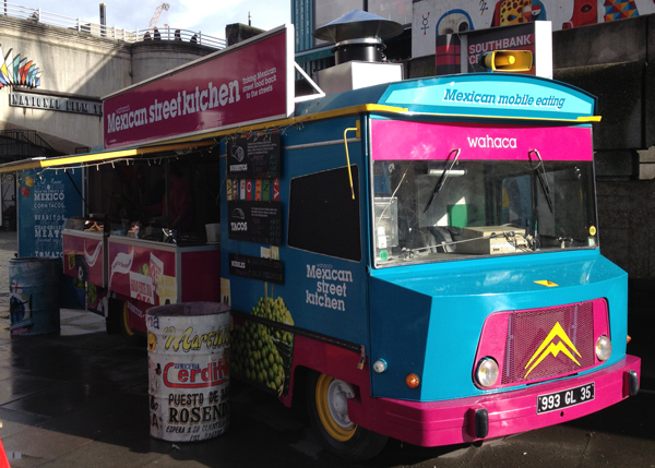 Wahaca Food Truck, Southbank London